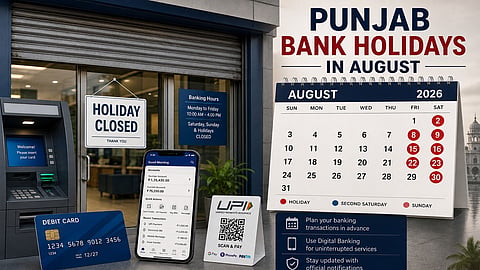 Bank holidays in Punjab