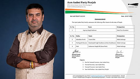 AAP appoints Vaneet Dhir as Jalandhar North in-charge