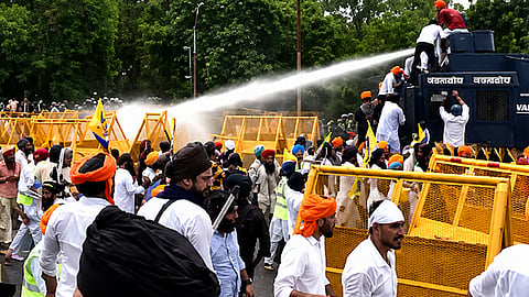 Waris Punjab De protest