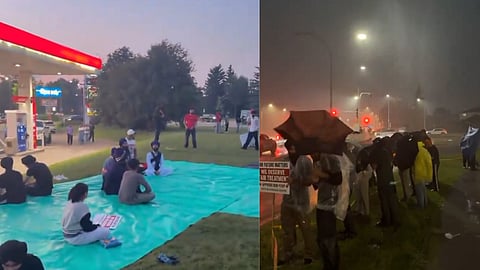 Canadian protest