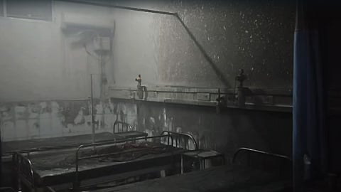 Visuals after the incident