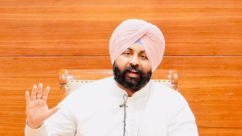 Education Minister S. Harjot Singh Bains.