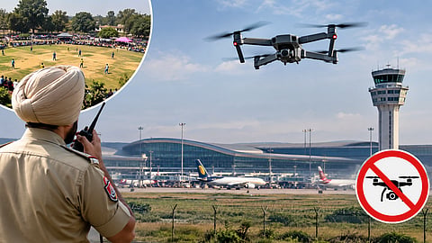 Drone spotted near Amritsar Airport