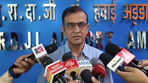Airport Director A.K. Sharma