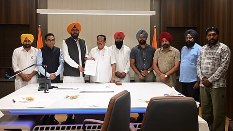AAP MLA Kuldeep Dhaliwal seeks Ujh Dam from Centre