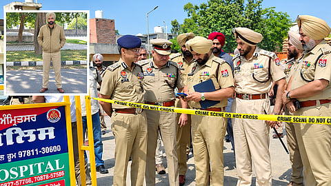 DGP Gaurav Yadav visits crime scene