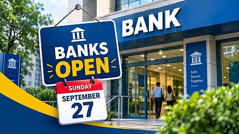 Banks to open on Sunday