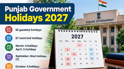 Punjab’s holiday list