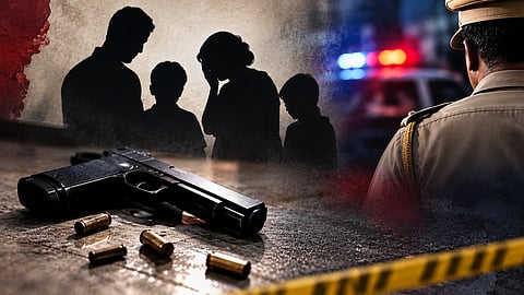 Gunman of the Mansa DC opened fire on his family members