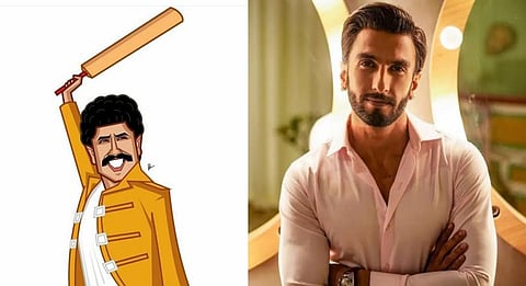 Playing the game: Ranveer Singh shares quirky digital art