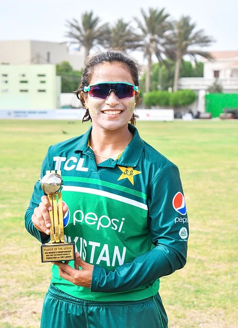 Pakistan veteran Sidra Ameen makes big gains in ODI batter rankings