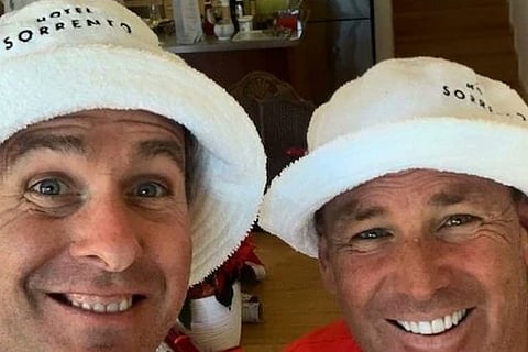 Michael Vaughan pays tribute to Shane Warne with a throwback 'dismissal' video