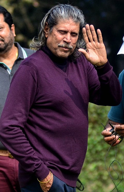 Play sports for the love of it, Kapil Dev urges kids in New York