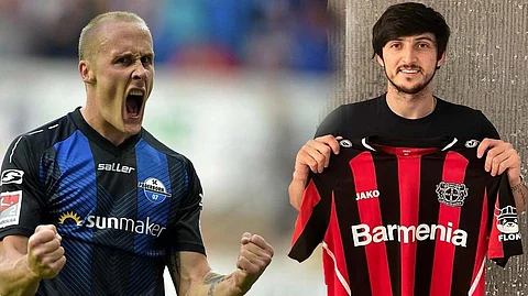 German veteran striker Kruse re-signs, Zenit's Azmoun joins Bundesliga
