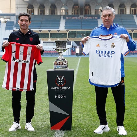Real start favourites against Athletic Bilbao in Supercup final