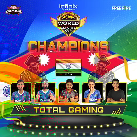 Indian team beats Pakistan, Nepal to win title in World Esports Cup 2021