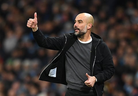 Manchester City's Premier League title win could put them on par with Ferguson's United side, says Pep Guardiola