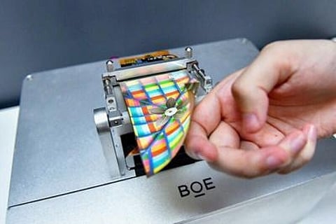 BOE 6th Gen Flexible AMOLED production line enters mass production
