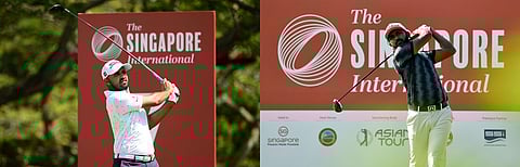 Golfer Chikka third, Khalin fourth in Singapore International