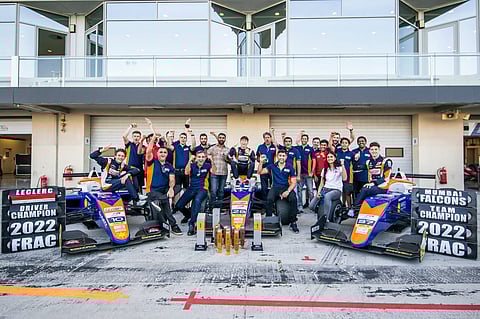 Mumbai Falcons win 2022 Formula Regional Asian Driver and Team Championships