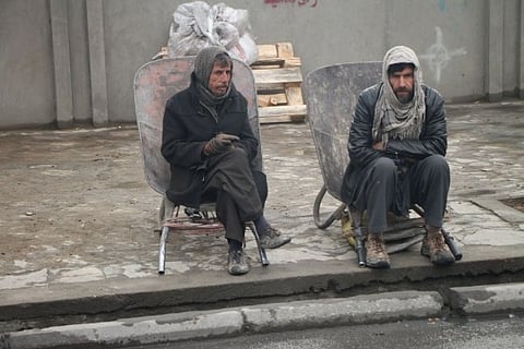 Afghans' annual per capita income could fall to $350