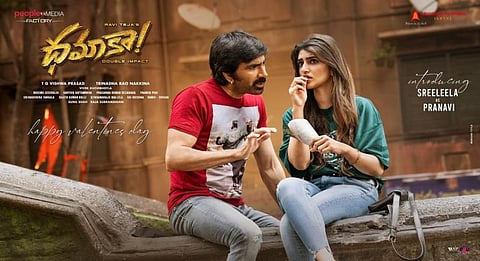 Sreeleela as Pranavi in Ravi Teja's 'Dhamaka'