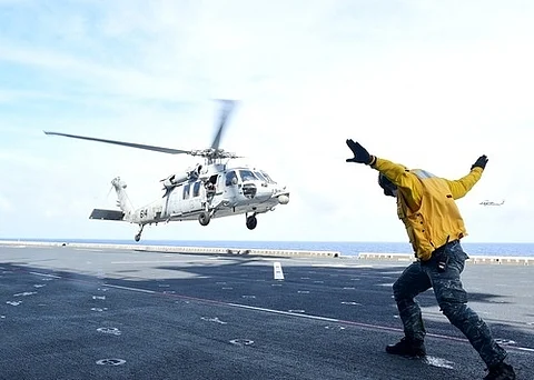 S.Korean, US navies hold combined exercise