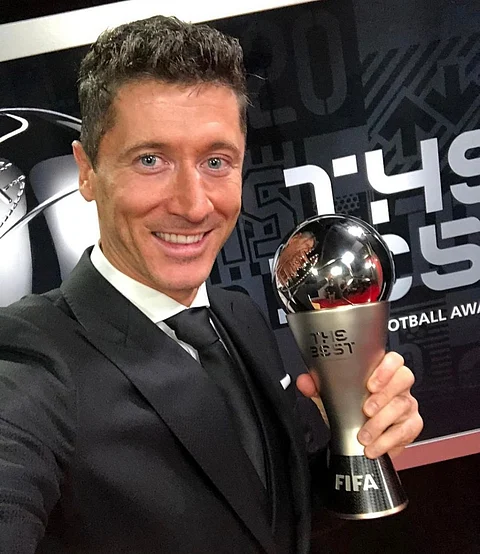 Bayern striker Lewandowski awarded Best FIFA Men's Player of Year 2021