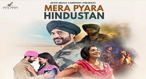 Hiten Tejwani makes his music video debut in 'Mera Pyara Hindustan'