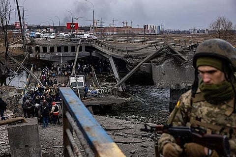 Neo-Nazi Azov Battalion blew up theatre where they were holding hostages: Russia