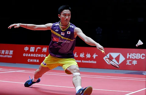 German Open Badminton: Kento Momota, Li Shifeng crash out
