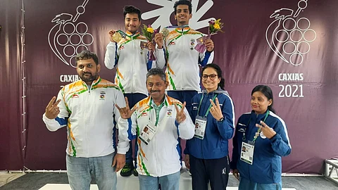 Deaflympics: Dhanush Srikanth wins gold, Shourya Saini gets bronze as shooters give India golden start