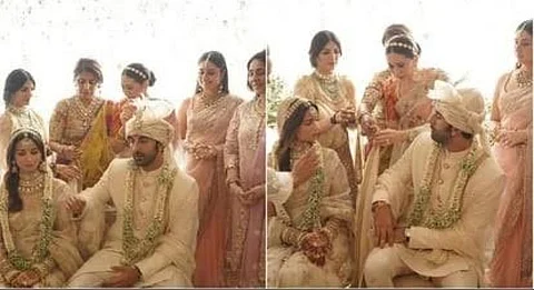 Pix from Ranbir-Alia 'gathbandhan' go viral; honeymoon in South Africa