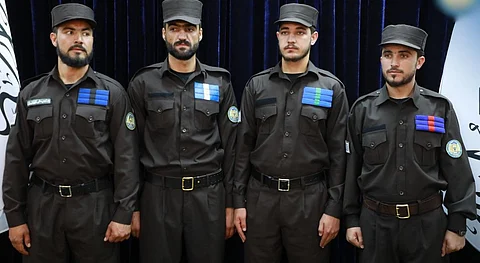 Taliban unveils new uniform for police forces