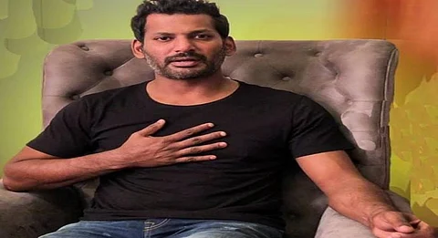 Looking forward to completing the Nadigar Sangam building: Vishal