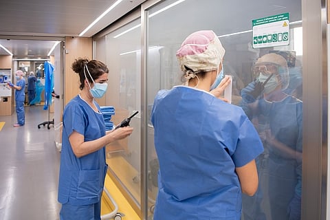 Covid cases in Spain surge