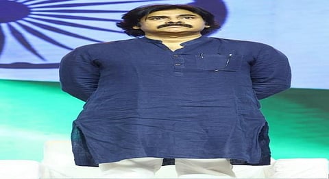 Pawan Kalyan tears up as Padmaja Reddy's speech begins