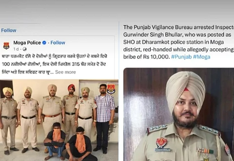 Dharamkot SHO arrested for taking Rs 10K bribe a day after viral 'Sab Fade Jaan Ge' Facebook post
