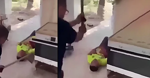 Hamas fedayeen allegedly kill Thai worker in Israel using a Shovel in horrific video