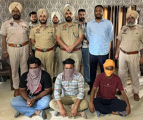Three members of BKI-backed terror module held in Punjab