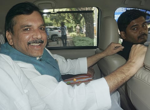 AAP alleges conspiracy to kill arrested MP Sanjay Singh, says he was taken to unknown place twice without informing court