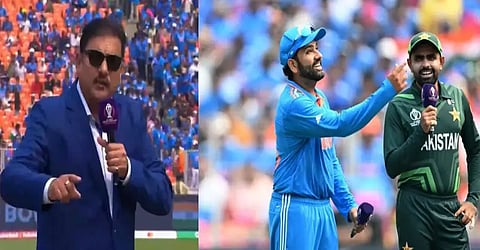 Ravi Shastri's 'boxing style' introduction during INDvPAK WC 2023 Toss wins fans; Watch