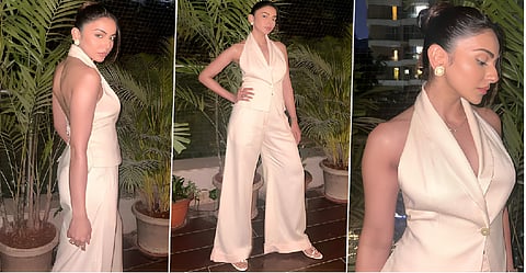 Rakul Preet Singh's shines in White Co-Ord Set; Here’s full details of elegantstyling