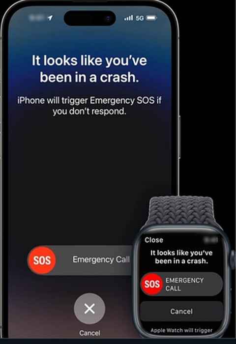 iPhone's Crash Detection feature saves couple in car accident: Report