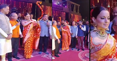 Kangana Ranaut trolled after she fails to shoot arrow at Raavan effigy at Lav Kush Ramleela; Video Viral