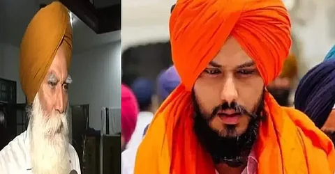 Waris Punjab De chief Amritpal Singh's father stopped at Amritsar airport from boarding flight to Doha