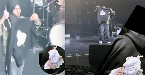 Did Punjabi singer flashed hoodie with Indira Gandhi's assassins in London concert; Here's the reality