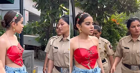 Uorfi Javed arrested? Mumbai Police takes controversial model downtown in Viral Video