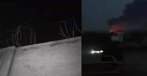 Terrorist attack at Mianwali Pakistan Airforce airbase, fighter jets destroyed & army men killed; Watch