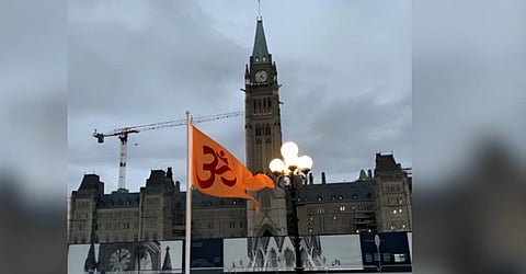 Indo-Canadian MP raises Hindu flag, hosts Diwali on Parliament Hill